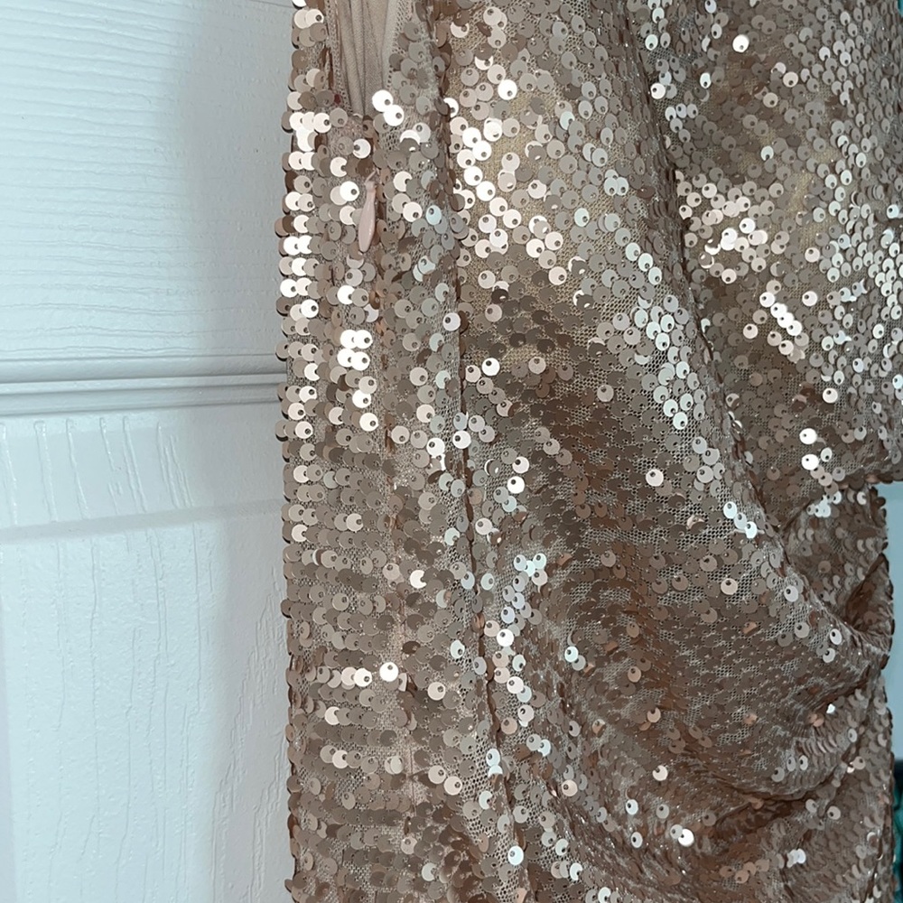 ADRIANNA PAPELL ⭐️ Sequin Evening Gown - Picture 11 of 12